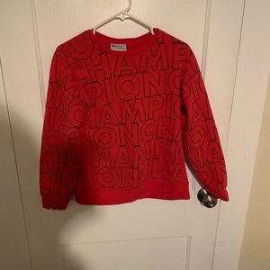 Champion pull over sweatshirt